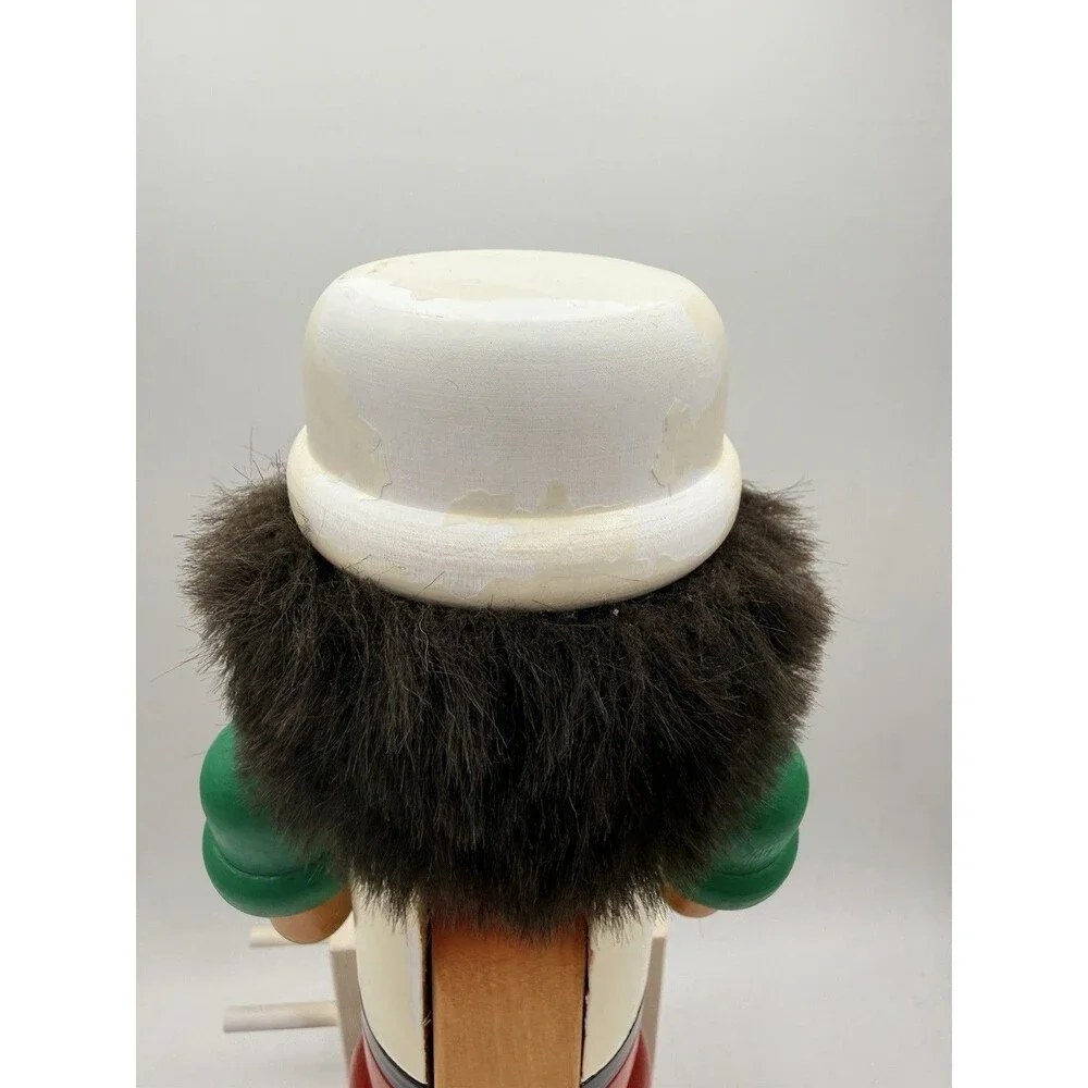 NUTCRACKER ZUBER SIGNED NUMBERED ICE CREAM MAKER CART STAND 14